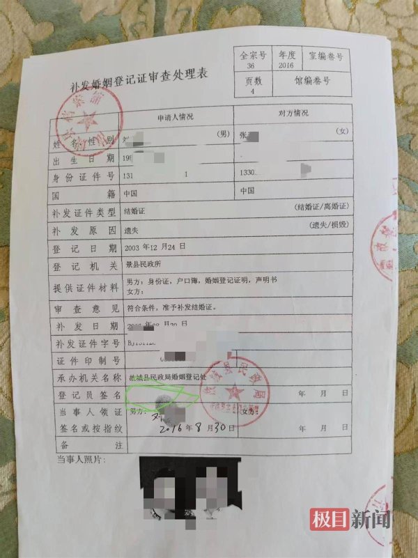 富邦优配 男子多次起诉离婚不成牵出两版”结婚证”迷局，案件再开庭，男方提交笔迹鉴定新证据